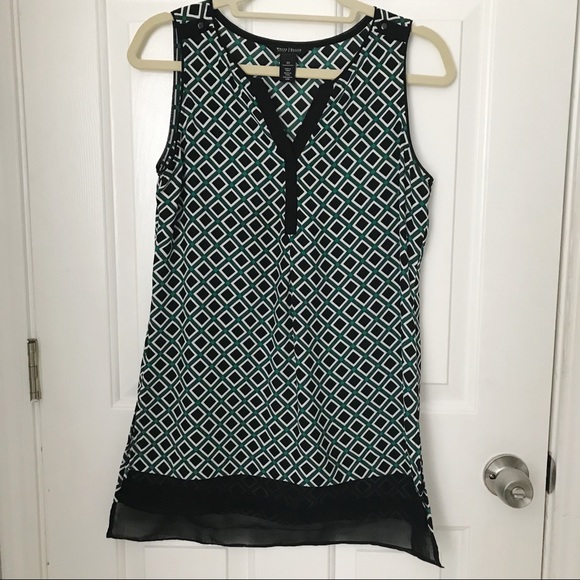 White House Black Market Tops - White House Black Market Tunic - Sz XS